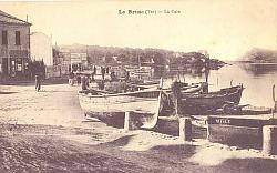 Photo ancienne du Brusc et ses Pointus